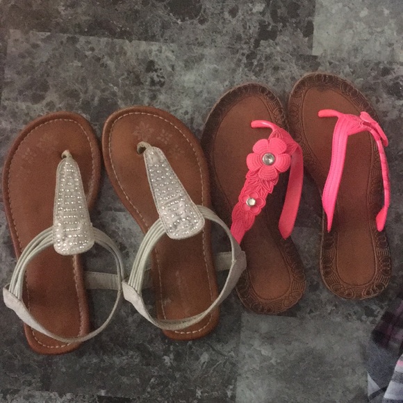 Other - 2 pairs girls sandals